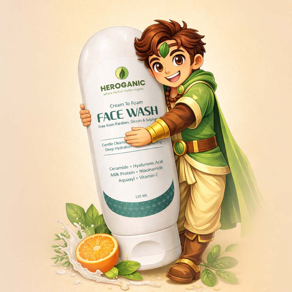 Cream-to-Foam Face Wash
