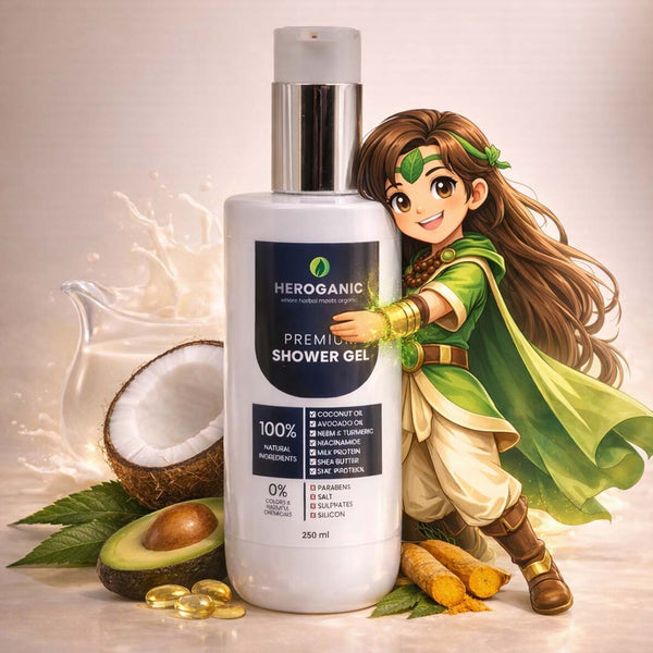 Heroganic Nourishing Shower Gel
