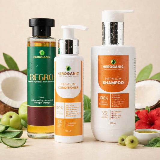 Heroganic Complete Hair Care Combo
