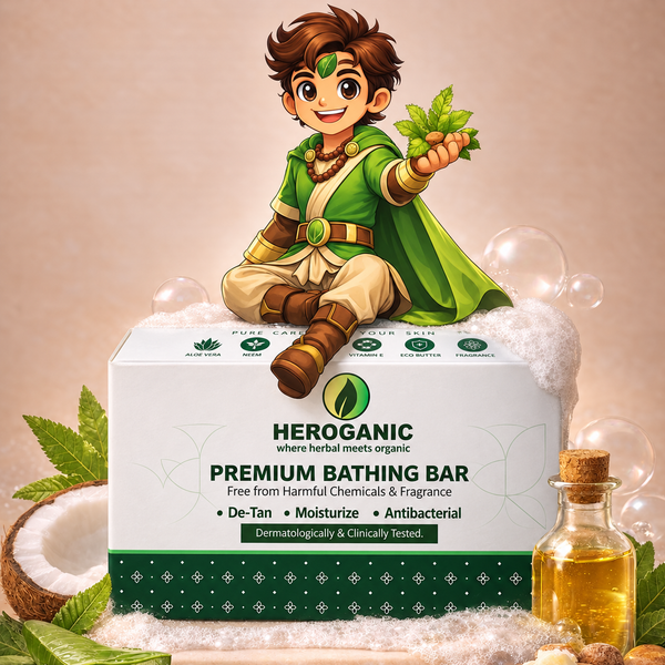 Heroganic Natural Bathing Bar