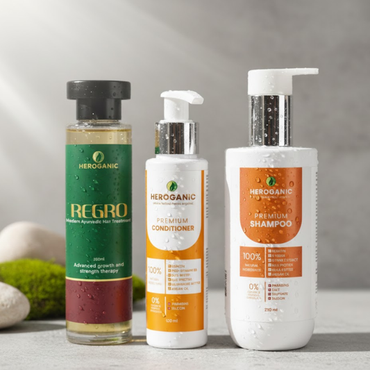 Heroganic Complete Hair Care Combo