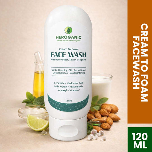 Cream-to-Foam Face Wash